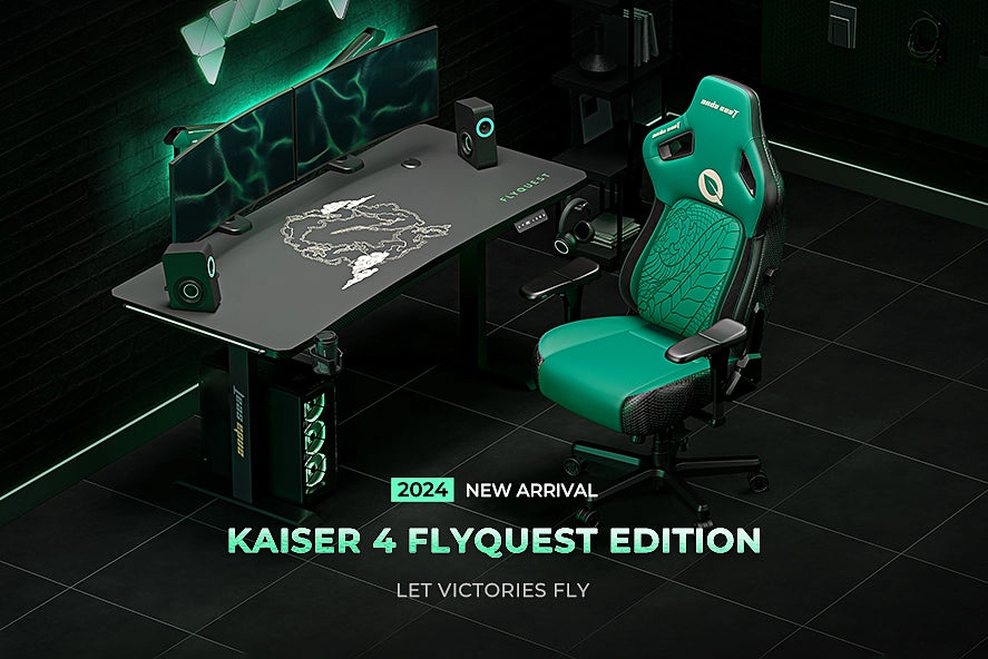 AndaSeat and FlyQuest Unveil the 2024 Kaiser 4 FlyQuest Edition Gaming Chair, Celebrating Ongoing Partnership