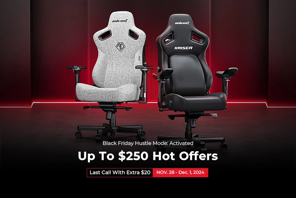 2024 AndaSeat Black Friday Deals for Gamers: Save Big on Your Gaming Chairs