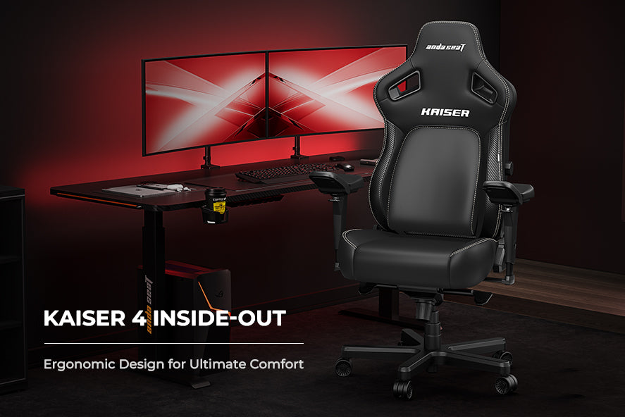[Kaiser 4 Inside-Out] Designing the Ultimate Comfort: Ergonomics at the Core of AndaSeat Kaiser 4
