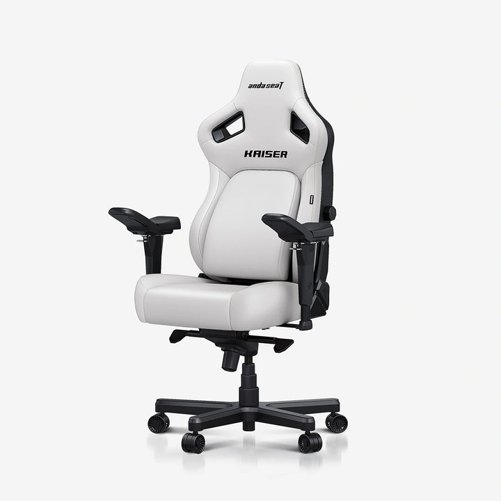 AndaSeat Cloudy White Kaiser 4 Series Premium Gaming Chair